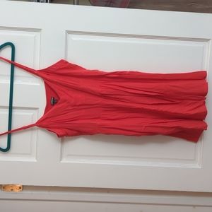 Express Pink Skater Mini Dress